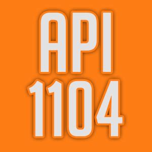Image result for API 1104 Icon