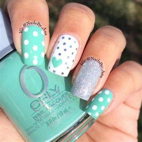 Image result for Mint Nail Tutorial