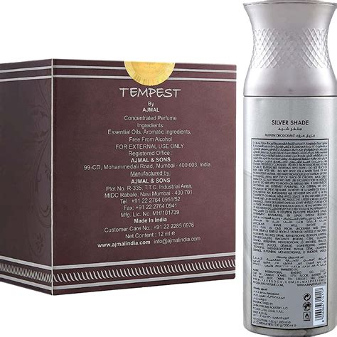 Buy AJMAL TEMPEST CP OIL 12ML FOR UNISEX AND SILVER SHADE HOMME ...