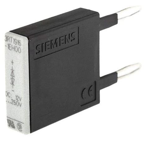 Siemens 3RT19 16-1EH00 Surge Suppressor, Diode Assembly Design, S00 ...