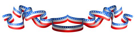 American Flag Banner Png