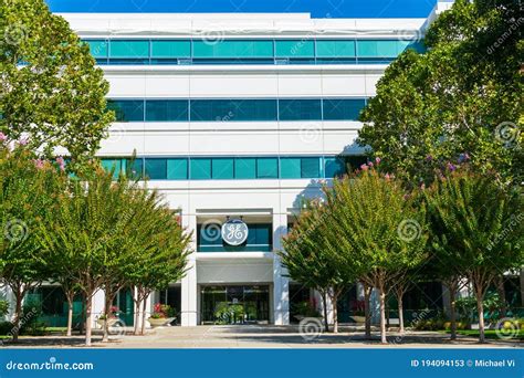 GE Digital Logo and Sign at the Headquarters in Silicon Valley ...