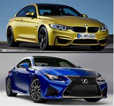 Bmw M4 Vs Lexus Rc F by Lexus Rc F Vs Bmw M4 Side By Side Pics Clublexus Lexus Bmw M4 Vs Lexus Rc F