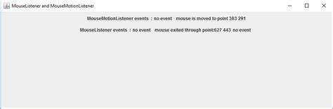 Image result for Java MouseMotionListener