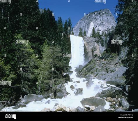 Vernal Falls Yosemite National Park World Heritage Stock Photo - Alamy