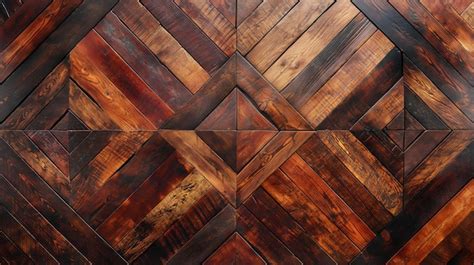 Baroque parquet floor texture | Premium Photo