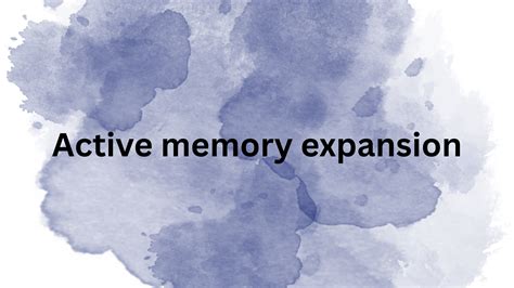 Active Memory Expansion: Everything You Need to Know