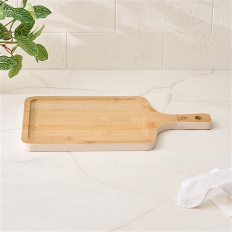 Buy Spinel Perennial Bamboo Serving Platter - 35x20cm from Home Centre ...