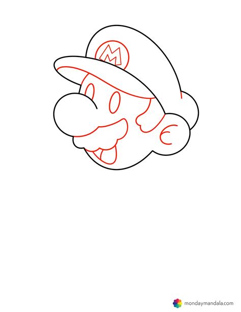 How To Draw Mario Step By Step Easy