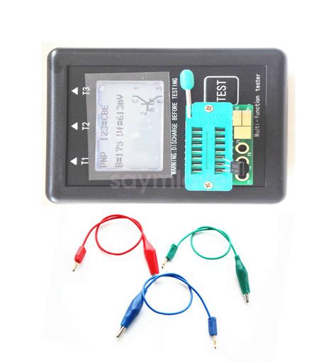 Latest Transistor Tester TFT Diode Triode Capacitance Meter ESR NPN PN
