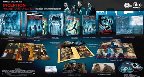 Inception 4K Blu-ray Release Date September 30, 2019 (FilmArena Exclusive SteelBook) (Czech ...
