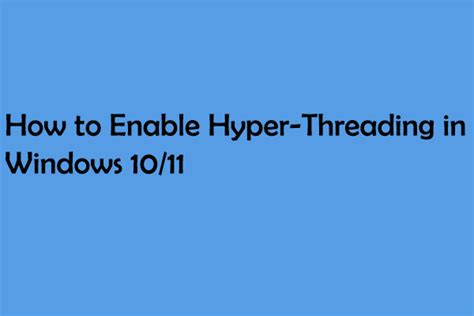 Disable Hyperthreading Windows 1.0 的图像结果