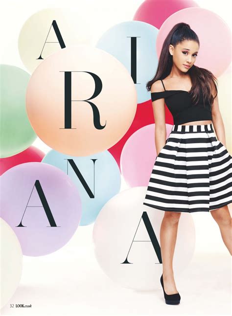 Ariana Grande - Look Magazine UK February 2016 Issue • CelebMafia