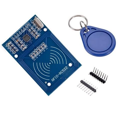 Mifare RC522 RFID Sensor Module Kits with Card Reader/Key Chain/Tag ...