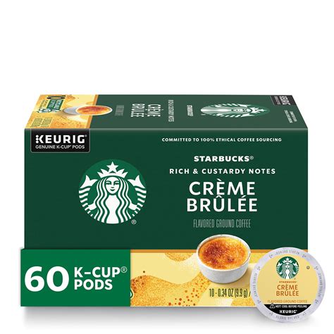 Starbucks Flavored K-Cup Coffee Pods — Crème Brûlée For Keurig Brewers ...