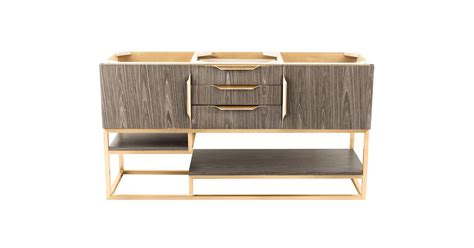 James Martin Vanities 983-V59D-AGR-RG Columbia 59" Double Free Standing ...