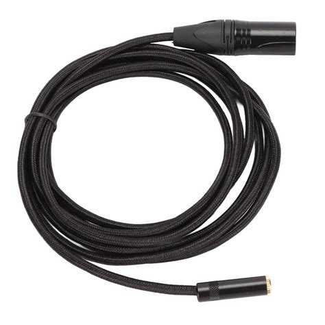 XLR Female to 3 Pin 3.5mm Male Cable Professional Gold Plated Tip XLR ...