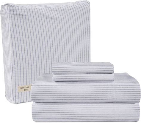 100% Cotton Flannel Sheets Set - Flannel Sheets Full, 4-Piece Bed ...