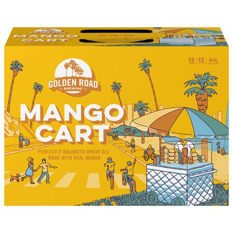 Golden Road Mango Cart 2x 12 Pack (12 oz Cans) - www.goodtipsy.com