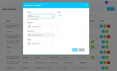 Library Management System Website Using React 的图像结果