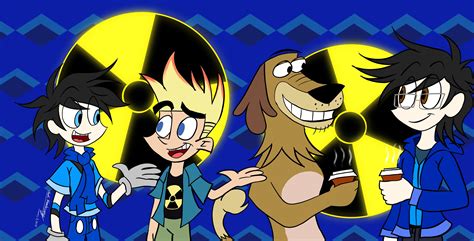 Adam and Andrew meeting Johnny and Dukey by AKCartoonist2004 on DeviantArt