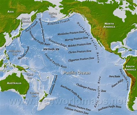 Pacific Ocean World Map 的图像结果