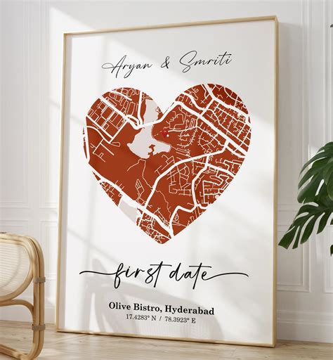 Love Map Paintings - Unique Art for Couples – Asianmonk
