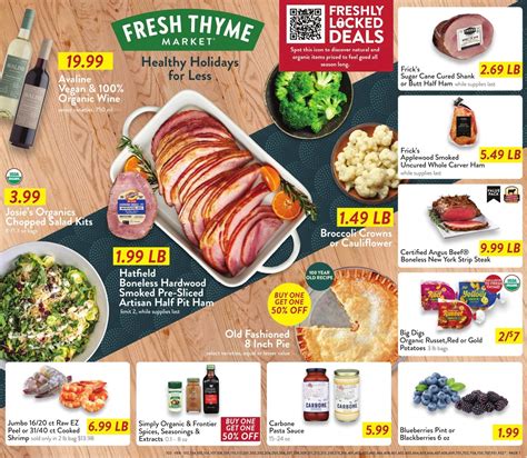 Fresh Thyme Weekly Ad (1/14/26 - 1/20/26) Market Sales Flyer