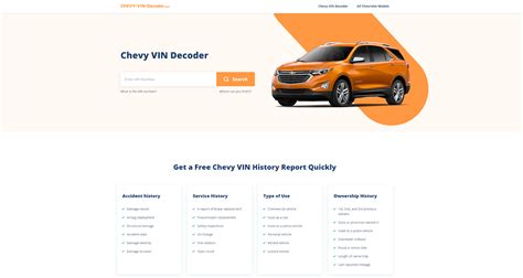 Chevy VIN Number Decoder Free 的图像结果