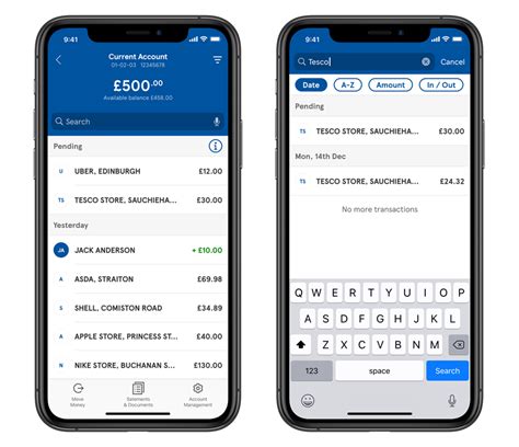Managing Credit Cards in the Mobile Banking App - Tesco Bank