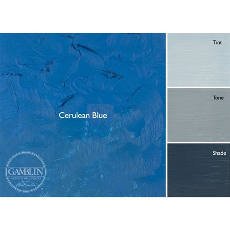 Gamblin Artists' Oil Colour 37 ML - Cerulean Blue | Art Lounge