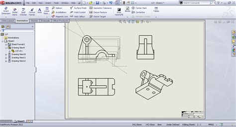 Image result for SolidWorks Part Drawing