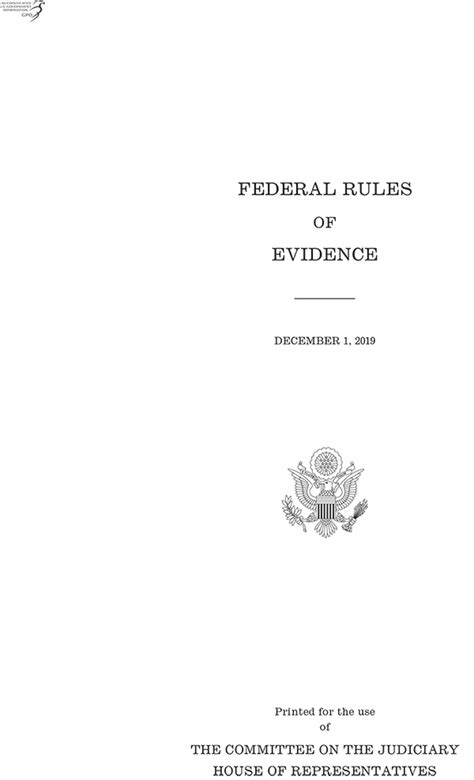 Federal Rules of Evidence Explained 的图像结果