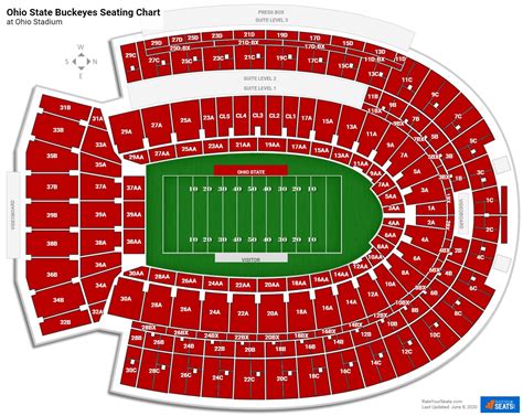 Ohio State Stadium Seating Chart