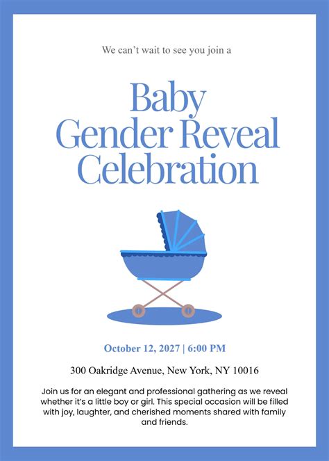 Free Gender Reveal Templates to Edit Online