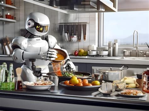 Robot Cooking Front View 的图像结果