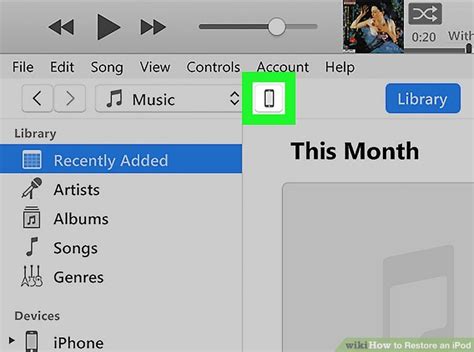Image result for Restore iPod From Computer