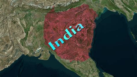 India Map - Animation 29763520 Stock Video at Vecteezy