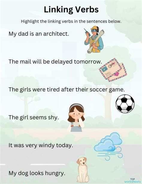 Linking Verbs Lesson 的图像结果