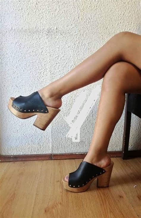 Womens Black Clogs And Mules at David Daigle blog