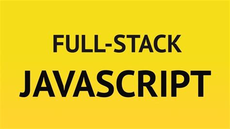 Image result for Full-Stack JavaScript Cover Picture