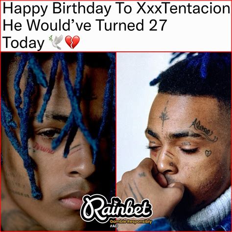 RAP/HIPHOP DAILY🍥 | #XxxTenTacion Would’ve Turned 27 Today 🕊️ ️! #Viral #Explore #Explorepage # ...