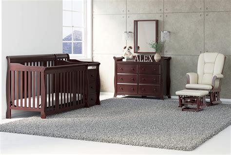 Buy Storkcraft Portofino 5-in-1 Convertible Crib and Changer (Espresso ...