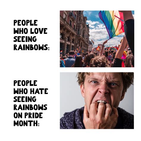 Free Anti Pride Month Meme Template to Edit Online