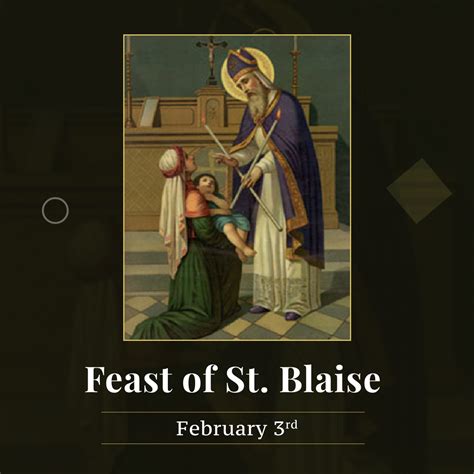 What Is Saint Blaise Known For at Nadia Arsenault blog