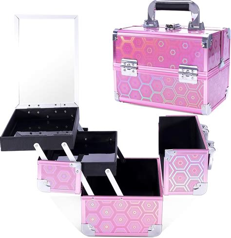 Lightweight Cosmetic Box Makeup Train Case Lockable India | Ubuy