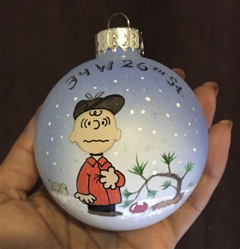 Charlie Brown Christmas | Christmas ornament crafts, Painted christmas ...
