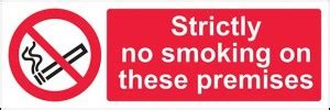 Online Center Strictly No Smoking On These Premises - Landscape ...