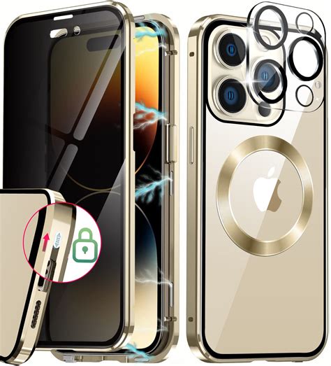 [CD Loop+Safety Lock]Magnetic Case for iPhone 11 Pro Max Case,[Privacy ...