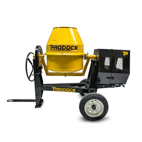 Cement & Concrete Mixers - Petrol / Diesel & Electric Powered – Paddock ...